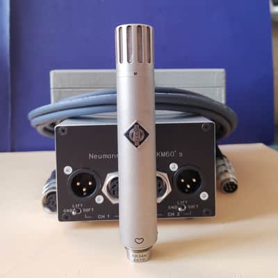 Neumann KM 54 Small Diaphragm Cardioid Condenser Microphone 1953 - 1970 - Nickel image 2