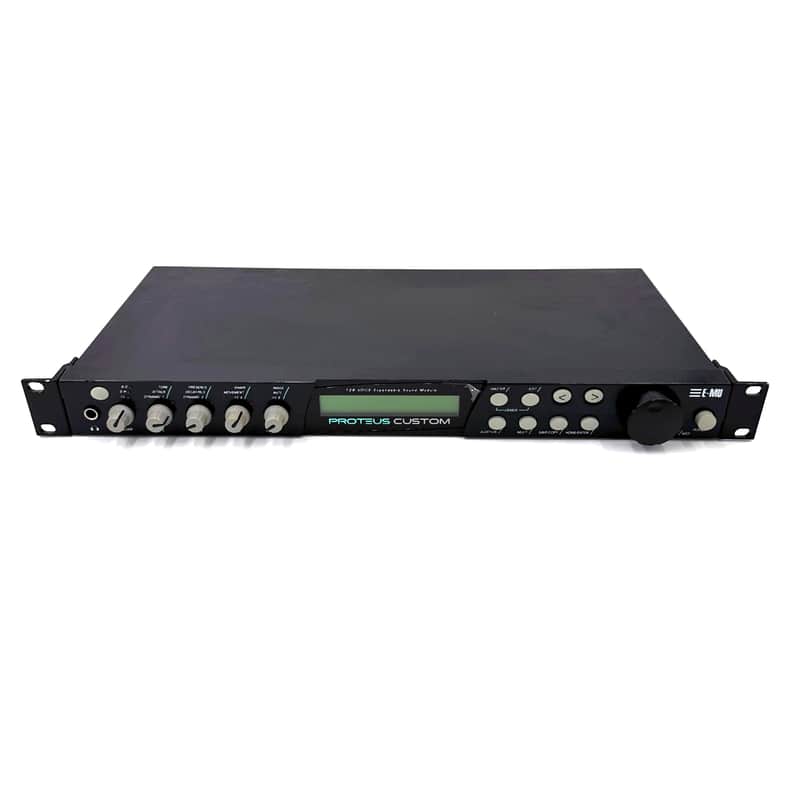 E-mu Systems Emu Proteus 2000 Sound Module Model 9094 1999 Rack Effects Black image 1