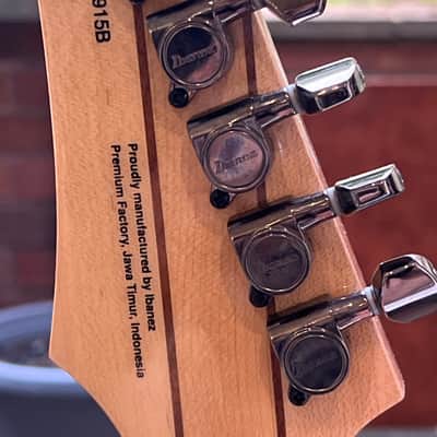Ibanez RG870QMZ-BI Premium 2011 - 2012 - Black Ice image 7
