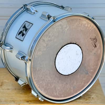 Vintage Rogers XP-8 Big R 13" Rack Tom Silver Mist Maple Shell for Drum Set image 6