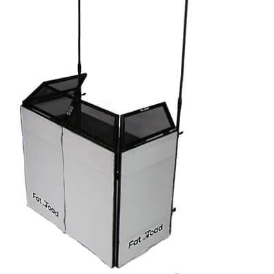 DJ Booth Table Lighting Truss Stand System - Foldable Panel Stage Platform Scrim image 4