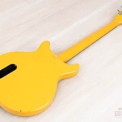 1996 Orville Les Paul Junior Double Cut LPJ-D65 TV Yellow w/ Bigsby B7, Gibson-Licensed Japan image 15