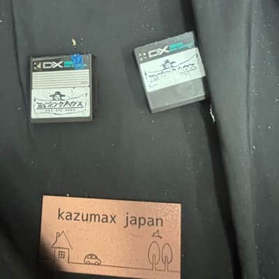 Yamaha DX7 Voice ROM 1 2 Data Cartridge Set Synthesizer Memory Tested image 4