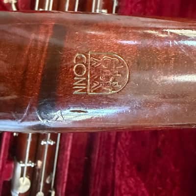 Conn brand Wood Bassoon with case and bocal image 15