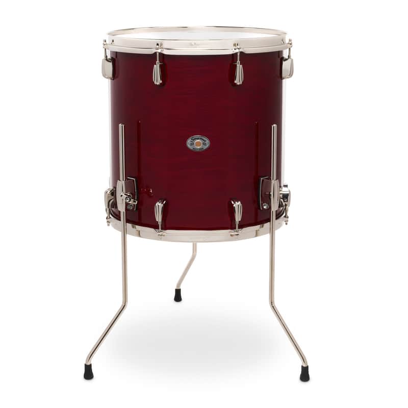 Slingerland Studio King Floor Tom, 16x16", Royal Crimson Lacquer image 1