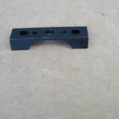 Vintage 1980s Black Locking Guitar Nut Base 80s image 2