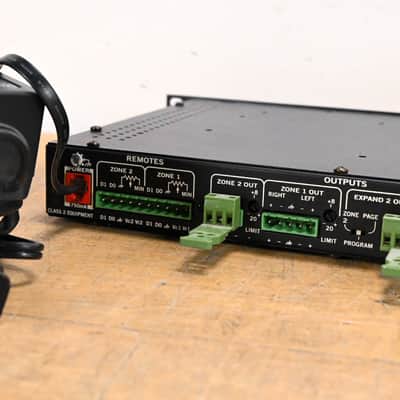 Rane CP64 Dual Zone Audio Distribution and Paging Preamp CG01ULU image 10