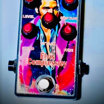 CELEBRITY PEDALS Elvis Compressley Compressor Pedal (Analog and Handmade) image 8