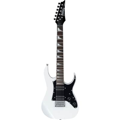 Ibanez GRGM21WH GIO RG miKro Guitar - White image 1