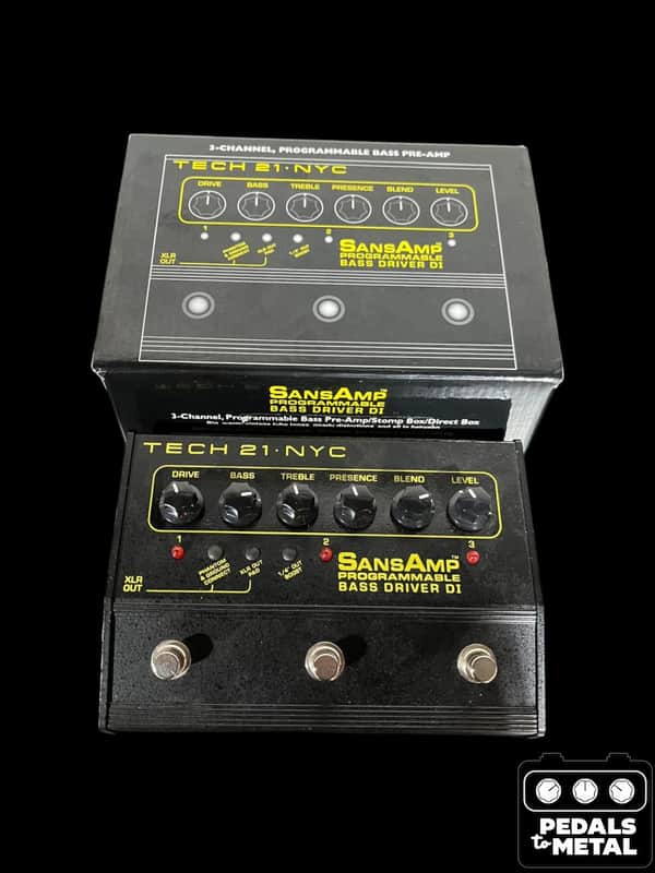 Tech 21 Sansamp Programmable Bass Driver