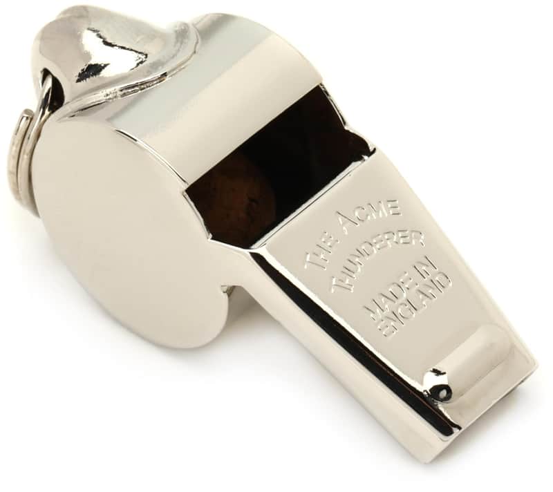Acme Thunderer Junior Drum Major/Referee Whistle (3-pack) Bundle image 1