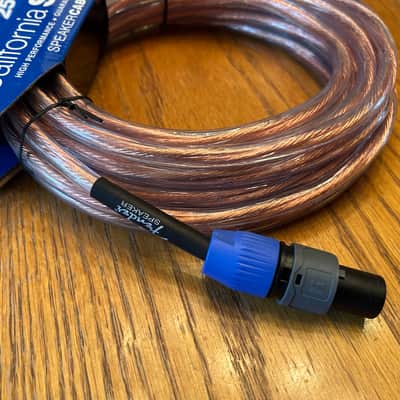 Fender California Series 25’ Clear Speaker Cable - FSC15425SS - 099-2514-030 2012 image 2