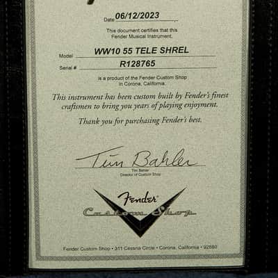 Fender Custom Shop Wildwood 10 1955 Telecaster - Super Heavy Relic image 8