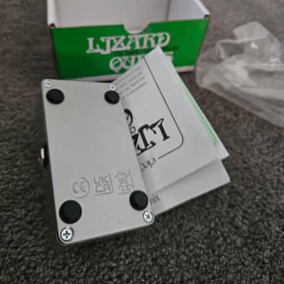 Electro-Harmonix / JHS Nano Lizard Queen Octave Fuzz 2023 - Present - Silver / Green image 3