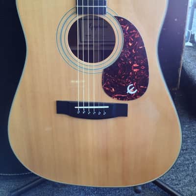 Epiphone PR 350S 1980s Acoustic Guitar w/Case image 2