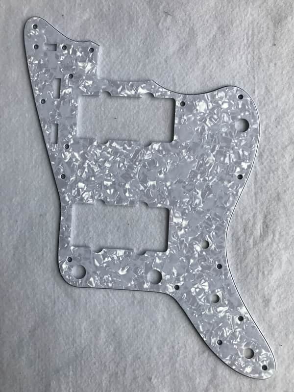 For Japan Jazzmaster Guitar Pickguard , 4 Ply White Pearl image 1