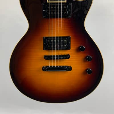ESP E-II Eclipse FT Full Thickness Tobacco Sunburst Guitar + Hard Case B-Stock Made in Japan TSB image 6
