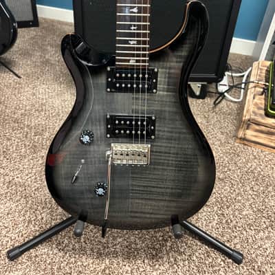 PRS SE Custom 24 Left-Handed 2022 - Present - Charcoal Burst image 1