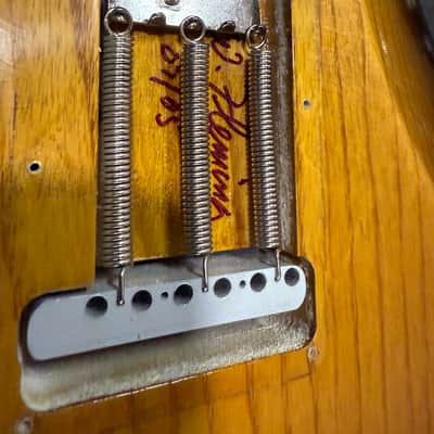 Fender 50th Anniversary 1954 Stratocaster Masterbuilt Chris Fleming 2005 - Sunburst image 12
