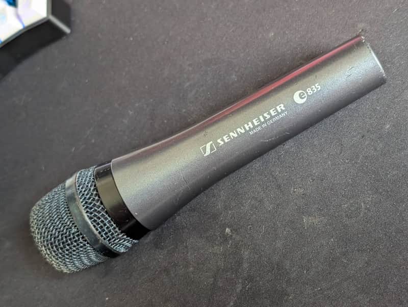 Sennheiser e835 Handheld Cardioid Dynamic Vocal Microphone 1998 - Present - Dark Grey image 1