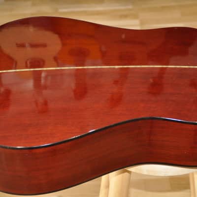 1987 Washburn D12N Dreadnought Acoustic Guitar D-12/N - Made In Korea - Free World Shipping! image 10