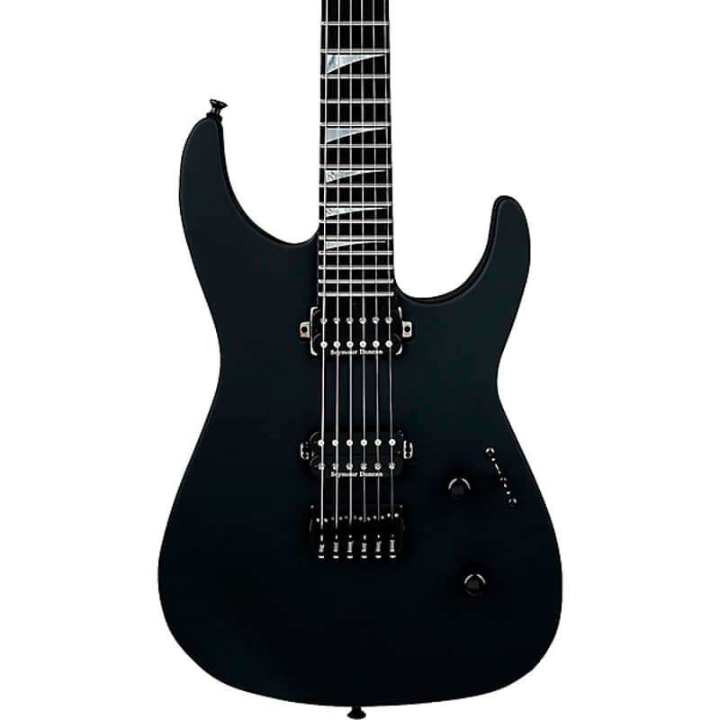 Jackson American Series Soloist SL2 DX Electric Guitar. Ebony Fingerboard, Satin Black image 1