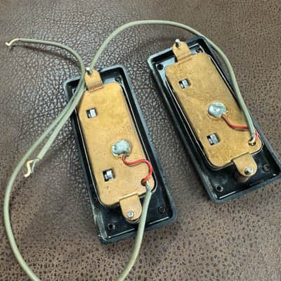 60's Matsumoku Pickups Greco w/Bezels and Mounts image 7