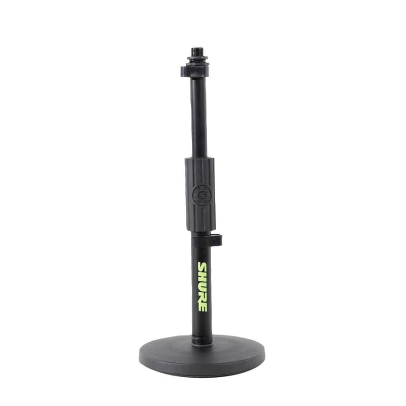 Gator Cases SH-DESKTOP1 SHURE Desktop Microphone Stand w 6" Round Base image 1