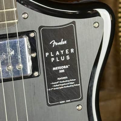 Fender Limited Edition Player Plus Meteora HH Black image 5