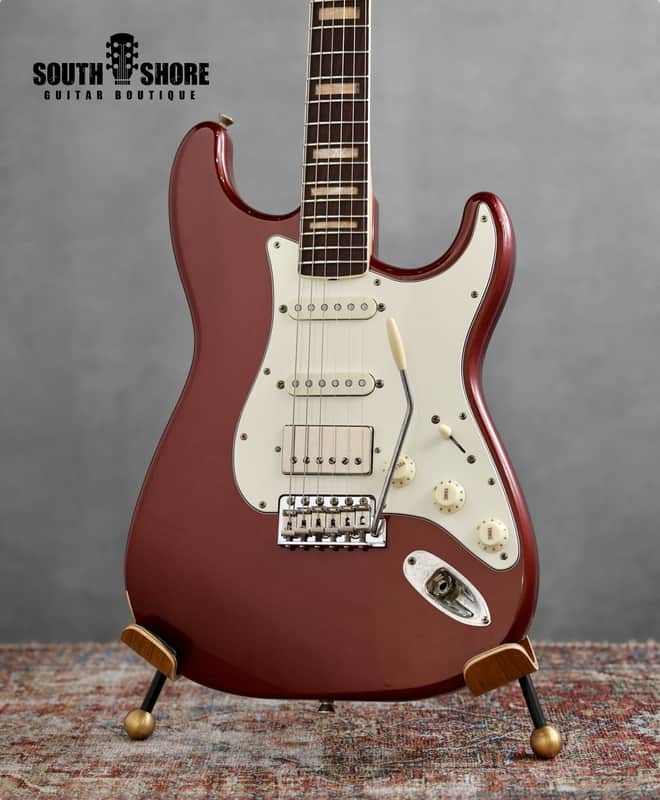 Brondel "New Vintage" Hot-rod '69, 2025 - Burgundy Mist Met. ‘70s Gibson Patent # Humbucker. Vintage Fender Neck (Repurposed 1969), NEW, (Authorized Dealer) image 1