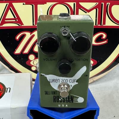 Wren and Cuff Tall Font Russian Muffy Distortion Pedal with Box 2016 image 2