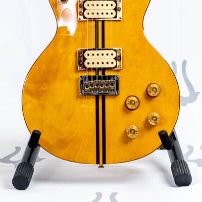 Daion PowerMark XX 1980 - Tan / Natural - First Generation - Striped Fretboard image 1