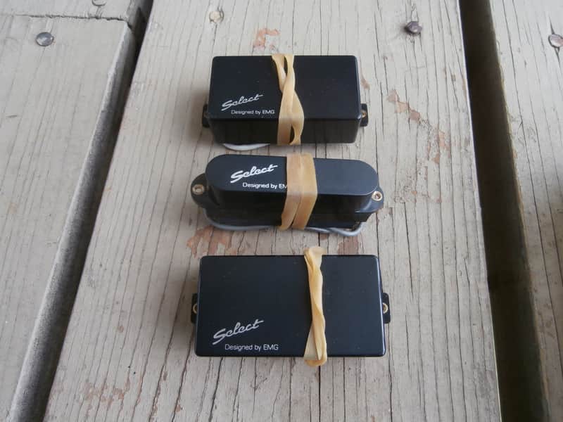 NOS Select by EMG HSH Guitar Pickup Set! Two Humbuckers, One Single Coil! image 1