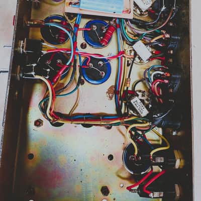 Marshall JMP 1992 Super Bass 2-Channel 100-Watt Guitar / Bass Amp Head 1967 - 1975 - Black image 13