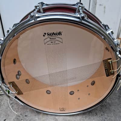 Sonor Hilite 14" x 5,75" 90's - Laquée Rouge image 4