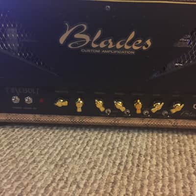 Blades Custom Amplification Firebolt 2015 Snake Skin image 5
