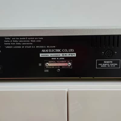 Akai Gx-F51 1982 - Silver | Reverb