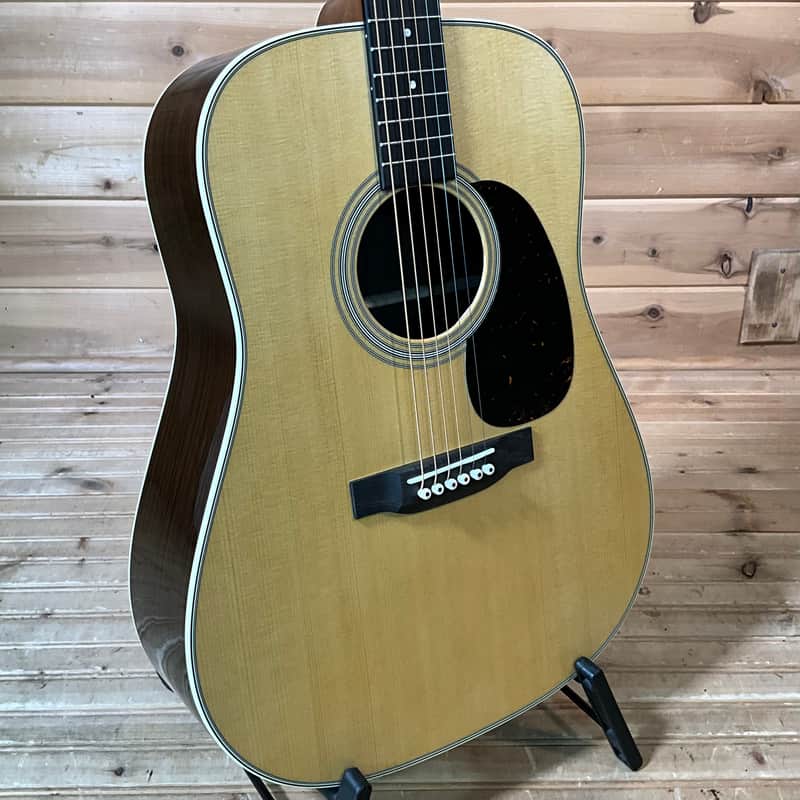 Martin D-28 Acoustic Guitar - Natural image 1