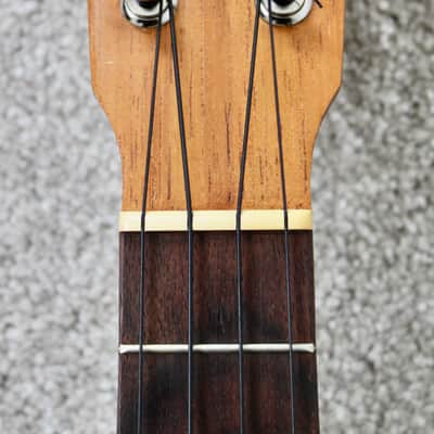 2001 G String Ukulele Co. Koa Soprano Ukulele Hawaiian Style Tattoo Laser Engraving image 11