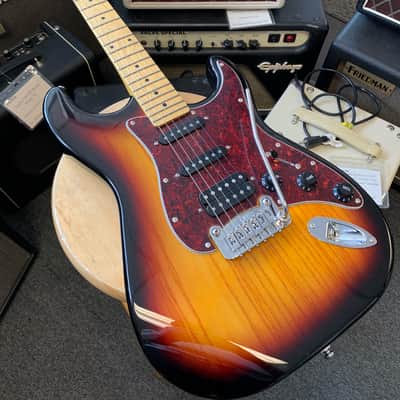 G&L Tribute Series Legacy HSS with Maple Fretboard 2010 - Present - 3-Tone Sunburst image 9
