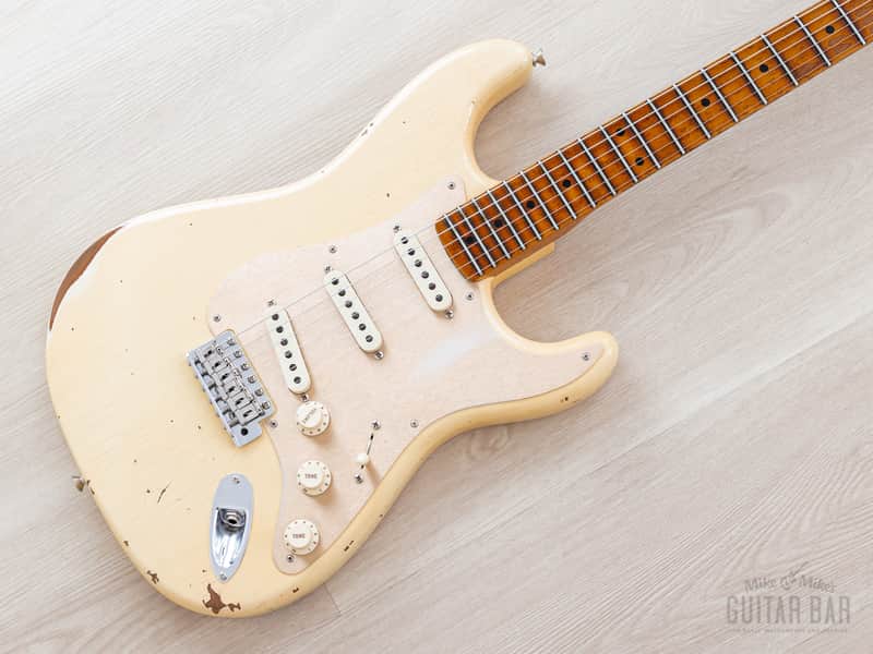 2020 Fender Custom Shop NAMM ‘17 Limited Edition 1956 Stratocaster Roasted Relic White w/ Case, CoA image 1