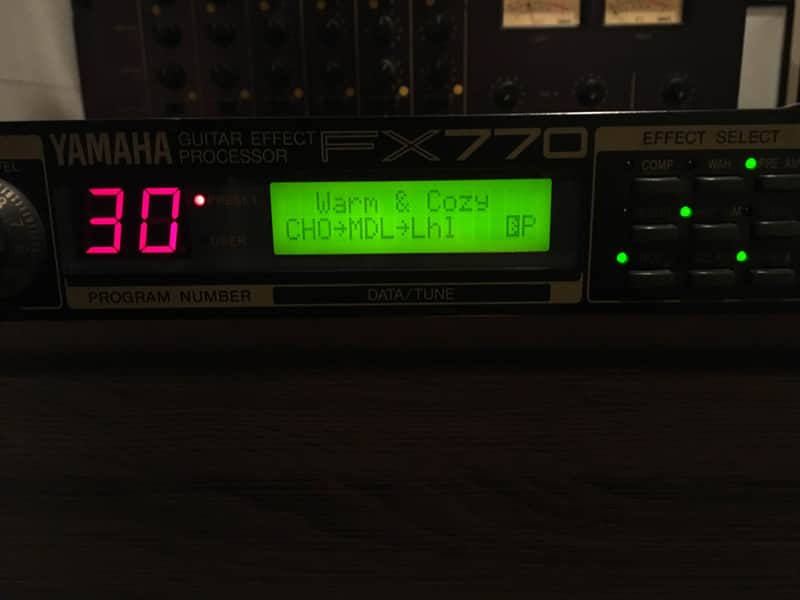 Yamaha FX-770 Vintage 1990's Guitar Effects Processor | Reverb
