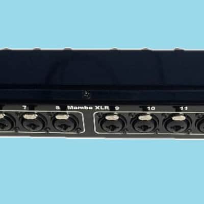 Mamba 16 XLR Combo (XLR/TRS/TS) to 16 Combo XLR Patch Bay 1RU | Reverb