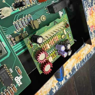 DBX 160X - PAIR WITH RARE AB1 CARDS INSTALLED image 8