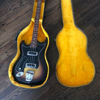 Hagstrom LEFTY F-400 Late 60’s Sunburst w/ OCBC image 15