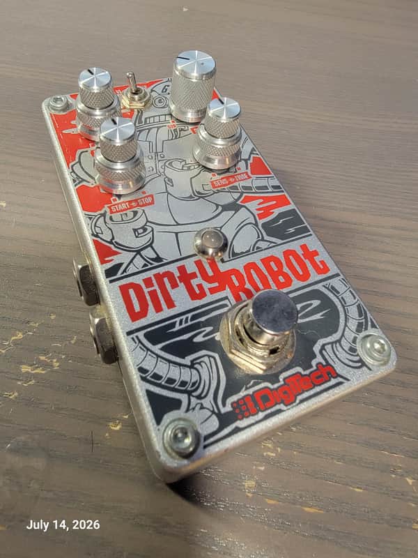 DigiTech Dirty Robot Synth Glitch Noise Pedal image 1