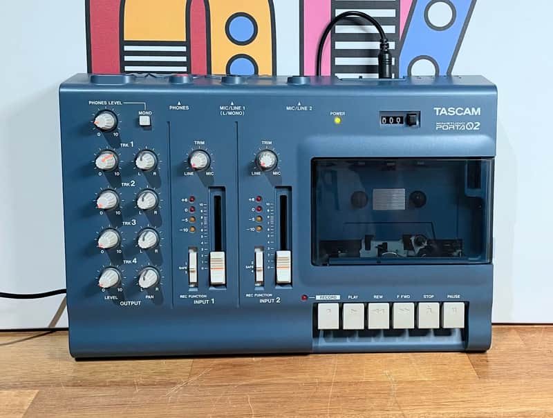 TASCAM Porta 02 Ministudio 4-Track Cassette Recorder