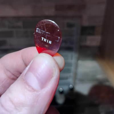 Ampeg guitar/mandolin Jazz-shaped pick 1960's (x1) image 2