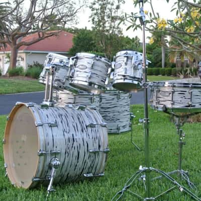 DREAM SET! PEARL MASTERS MAPLE RESERVE MUSIC CITY CUSTOM 7 PC DRUM SET! LOT RK711 image 8