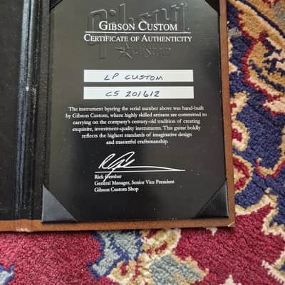 Gibson Les Paul Custom TV Inverness Green 2012 – Limited Run 1 of 25 – COA & OHSC image 8